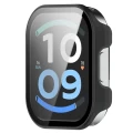 Etui ze szkłem do zegarka Bizon Case Watch Adamo do Xiaomi Redmi Watch 6 Active, matowe czarne (5/8)