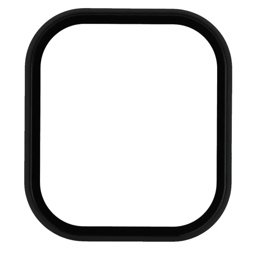 Etui ze szkłem do zegarka Bizon Case Watch Adamo do Xiaomi Redmi Watch 6 Active, matowe czarne (8/8)