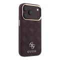 Etui Guess Peony 4G Small Logo do iPhone 18 Pro Max / 17 Pro Max, burgundowe (3/7)