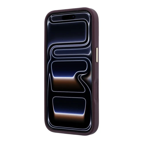 Etui Guess Peony 4G Small Logo do iPhone 18 Pro Max / 17 Pro Max, burgundowe (4/7)