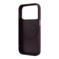 Etui Guess Peony 4G Small Logo do iPhone 18 Pro Max / 17 Pro Max, burgundowe (6/7)
