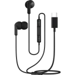 Słuchawki dokanałowe, przewodowe Musthavz GoEasy In-Ear headset USB-C, czarne