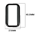 Etui z osłoną ekranu Bizon Case Watch Felipe do Xiaomi Smart Band 11 Active, czarne (2/8)