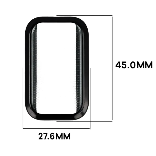 Etui z osłoną ekranu Bizon Case Watch Felipe do Xiaomi Smart Band 11 Active, czarne (2/8)