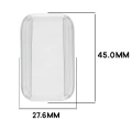 Etui z osłoną ekranu Bizon Case Watch Felipe do Xiaomi Smart Band 11 Active, przeźroczyste (2/8)