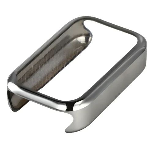Etui z osłoną ekranu Bizon Case Watch Felipe do Xiaomi Smart Band 11 Active, srebrne (4/8)