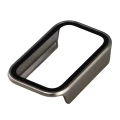 Etui ze szkłem do zegarka Bizon Case Watch Adamo do Xiaomi Smart Band 11 Active, satynowo-szampańskie (6/8)