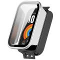 Etui ze szkłem do zegarka Bizon Case Watch Adamo do Xiaomi Smart Band 11 Active, satynowo srebrne (4/8)