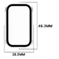 Etui ze szkłem do zegarka Bizon Case Watch Adamo do Xiaomi Smart Band 11 Active, przezroczyste (2/8)