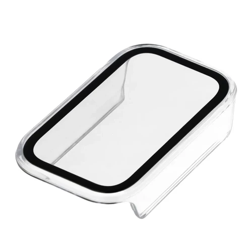Etui ze szkłem do zegarka Bizon Case Watch Adamo do Xiaomi Smart Band 11 Active, przezroczyste (6/8)