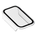 Etui ze szkłem do zegarka Bizon Case Watch Adamo do Xiaomi Smart Band 11 Active, przezroczyste (7/8)