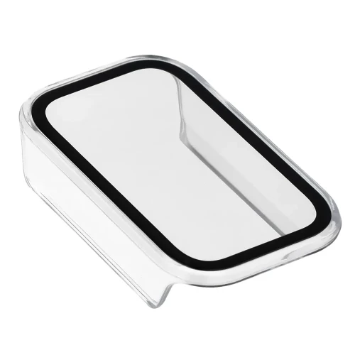 Etui ze szkłem do zegarka Bizon Case Watch Adamo do Xiaomi Smart Band 11 Active, przezroczyste (7/8)