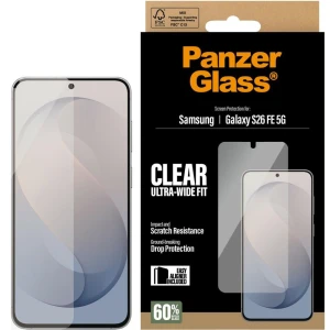 Szkło hartowane z aplikatorem PanzerGlass Ultra-Wide Fit do Galaxy S26 FE, przezroczyste