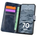 Etui z klapką Bizon Case Pocket do Motorola Edge 70 Max, granatowe (1/6)