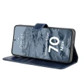Etui z klapką Bizon Case Pocket do Motorola Edge 70 Max, granatowe (5/6)