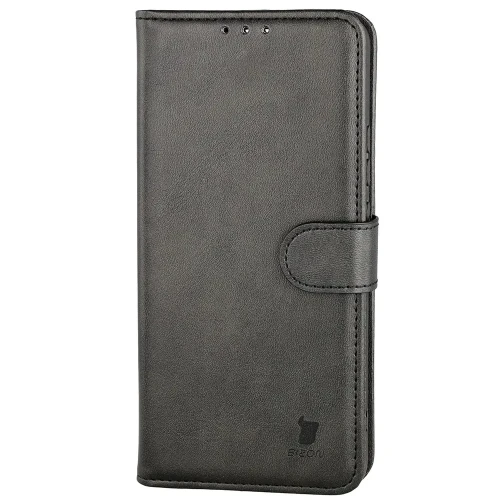 Etui z klapką Bizon Case Pocket do Motorola Edge 70 Max, czarne (3/6)