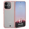 Etui + szkło hartowane Bizon Angelo Pack do Xiaomi Redmi Note 17 Pro 5G, półprzezroczyste z jasnoróżową ramką (3/7)