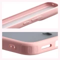 Etui + szkło hartowane Bizon Angelo Pack do Xiaomi Redmi Note 17 Pro 5G, półprzezroczyste z jasnoróżową ramką (5/7)