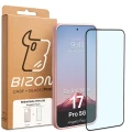 Etui + szkło hartowane Bizon Angelo Pack do Xiaomi Redmi Note 17 Pro 5G, półprzezroczyste z jasnoróżową ramką (7/7)
