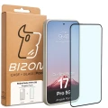 Etui + szkło hartowane Bizon Angelo Pack do Xiaomi Redmi Note 17 Pro 5G, półprzezroczyste z beżową ramką (7/7)