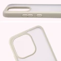Etui + szkło hartowane Bizon Angelo Pack do Xiaomi Redmi Note 17 4G/5G, półprzezroczyste z beżową ramką (4/7)