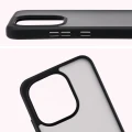 Etui + szkło hartowane Bizon Angelo Pack do Xiaomi Redmi Note 17 4G/5G, przydymione z czarną ramką (4/7)