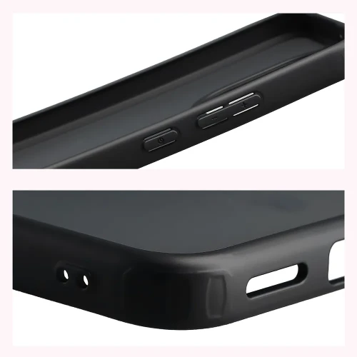 Etui + szkło hartowane Bizon Angelo Pack do Xiaomi Redmi Note 17 4G/5G, przydymione z czarną ramką (5/7)
