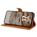 Etui z klapką Bizon Case Pocket do Xiaomi Redmi 17 4G/5G, brązowe (5/6)