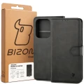 Etui z klapką Bizon Case Pocket do Xiaomi Redmi 17 4G/5G, czarne (6/6)