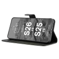 Etui z klapką Bizon Case Pocket do Galaxy S26 FE / S25 FE, czarne (5/6)