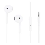 Przewodowe słuchawki douszne Musthavz To Go, Jack 3,5 mm, mikrofon, białe