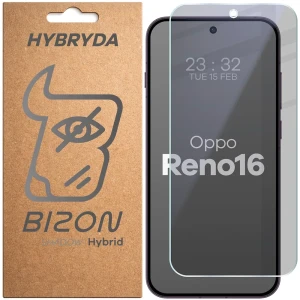 Prywatyzujące szkło hybrydowe Bizon Hybrid Shadow do OPPO Reno16, matowe