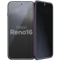 Prywatyzujące szkło hybrydowe Bizon Hybrid Shadow do OPPO Reno16, matowe (6/6)