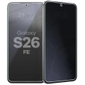 Prywatyzujące szkło hybrydowe Bizon Hybrid Shadow do Galaxy S26 FE, matowe (6/6)