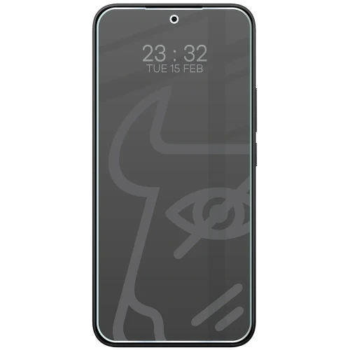 Prywatyzujące szkło hybrydowe Bizon Hybrid Shadow do Xiaomi Redmi Note 17 Pro 5G, matowe (3/6)