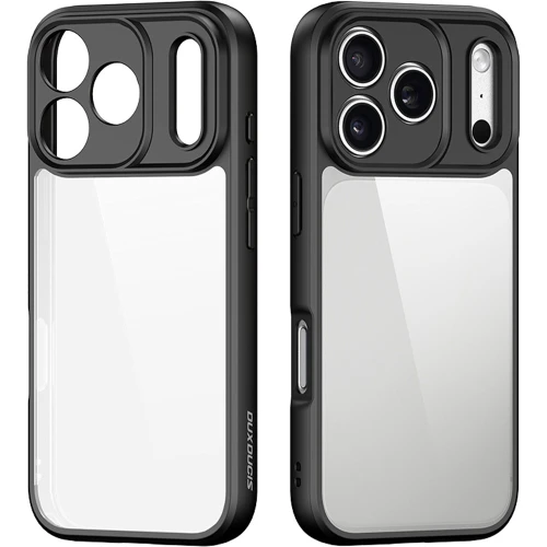 Etui Dux Ducis AIMO do iPhone 18 Pro Max / 17 Pro Max, przezroczysto-czarne (2/10)