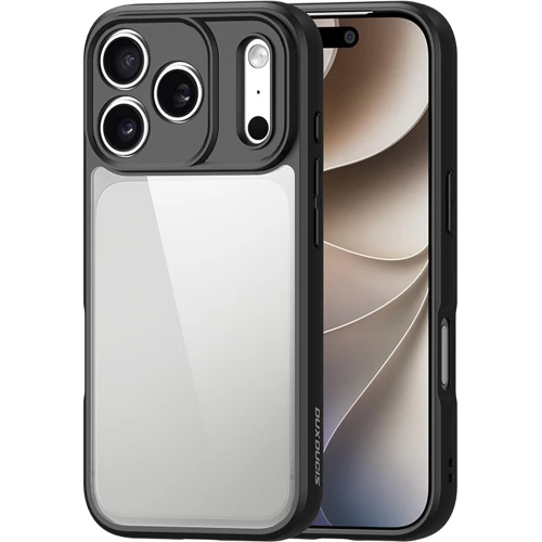 Etui Dux Ducis AIMO do iPhone 18 Pro Max / 17 Pro Max, przezroczysto-czarne (4/10)