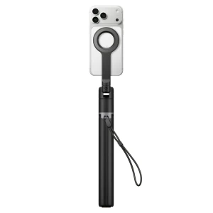OUTLET: Uchwyt, kijek, statyw Spigen S582W Bluetooth Selfie Stick Tripod z pilotem Bluetooth, czarny