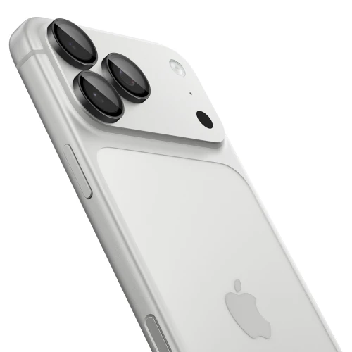 Szkło na aparat Spigen Glas.tR EZ Fit Optik Pro 2-Pack do iPhone 18 Pro Max / 18 Pro, ciemno-szare (10/12)