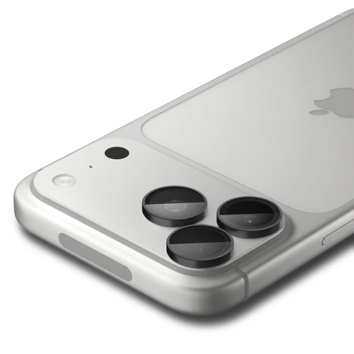 Szkło na aparat Spigen Glas.tR EZ Fit Optik Pro 2-Pack do iPhone 18 Pro Max / 18 Pro, ciemno-szare (9/12)