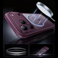 Etui ESR Classic Hybrid do MagSafe do iPhone 18 Pro / 17 Pro, burgundowo-przydymione (6/6)
