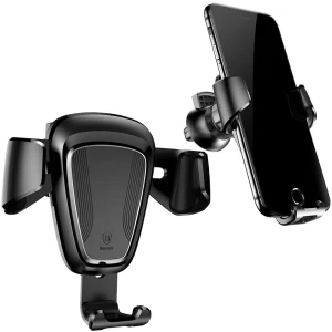 OUTLET: Uchwyt samochodowy na telefon Baseus Gravity Type SUYL-01, czarny
