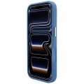 Etui Guess Embossed 4G Classic do iPhone 18 Pro / 17 Pro do MagSafe, niebieskie
