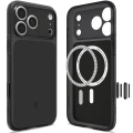 Etui Spigen Ultra Hybrid T Mag (CC) do MagSafe do iPhone 18 Pro, przydymione-czarne (9/15)