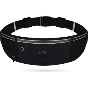 OUTLET: Nerka / saszetka na telefon/klucze/portfel, Tech-Protect M3 Universal Sport Waist Bag, czarna