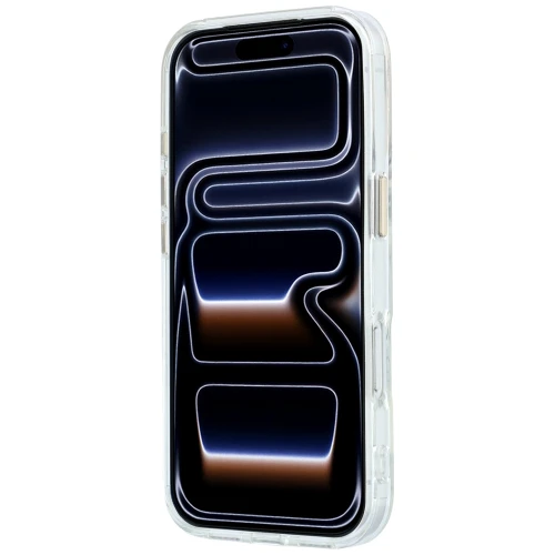 Etui Guess IML Ring Stand 360 Script Metal Logo do iPhone 18 Pro Max / 17 Pro Max, przezroczyste (5/8)