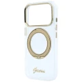 Etui Guess IML Ring Stand 360 Script Metal Logo do iPhone 18 Pro Max / 17 Pro Max, przezroczyste (6/8)