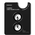 Nakładki na aparat Ringke Camera Lens Frame Glass do iPhone Duo, 2-Pack, czarne (7/8)