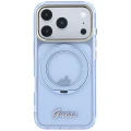 Etui Guess IML Ring Stand 360 Script Metal Logo do iPhone 18 Pro Max / 17 Pro Max, niebieskie (3/8)