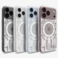 Etui Spigen Ultra Hybrid T Mag (CC) do MagSafe do iPhone 18 Pro Max / 17 Pro Max, przezroczysto-wzorzyste (C11 Element) (9/10)